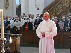 Diakonenweihe im Fuldaer Dom (Foto: Karl-Franz Thiede)